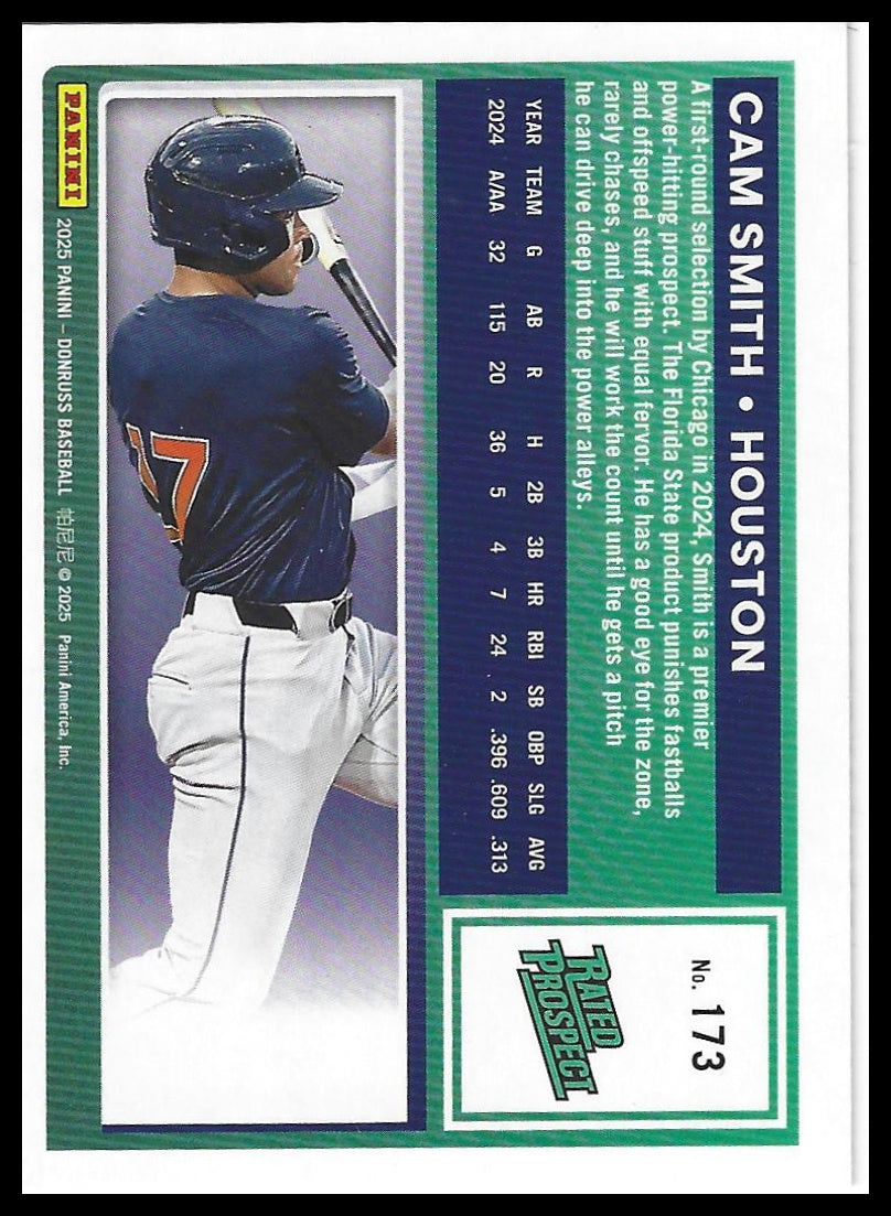 2025 Donruss #173 Cam Smith