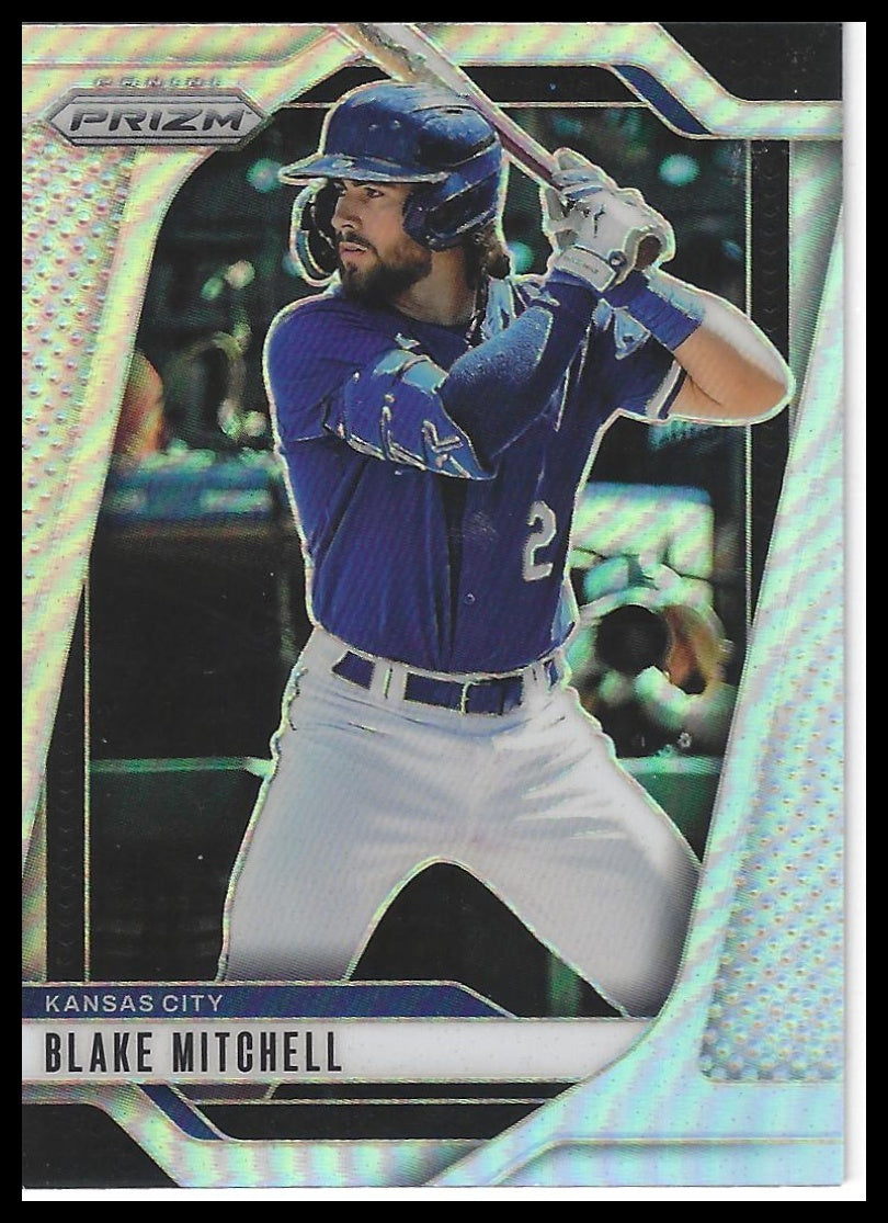 2025 Panini Prizm #64 Blake Mitchell Silver Prizms
