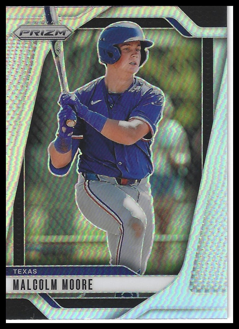 2025 Panini Prizm #120 Malcolm Moore Silver Prizms