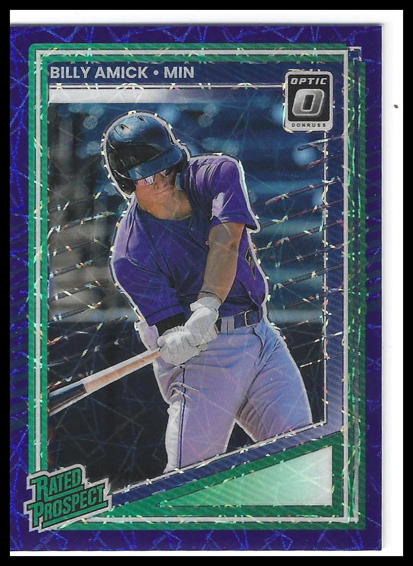 2025 Donruss #156 Billy Amick Optic Blue Velocity