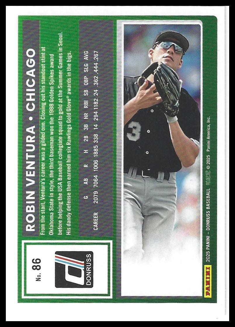 2025 Donruss #86 Robin Ventura Red and Blue
