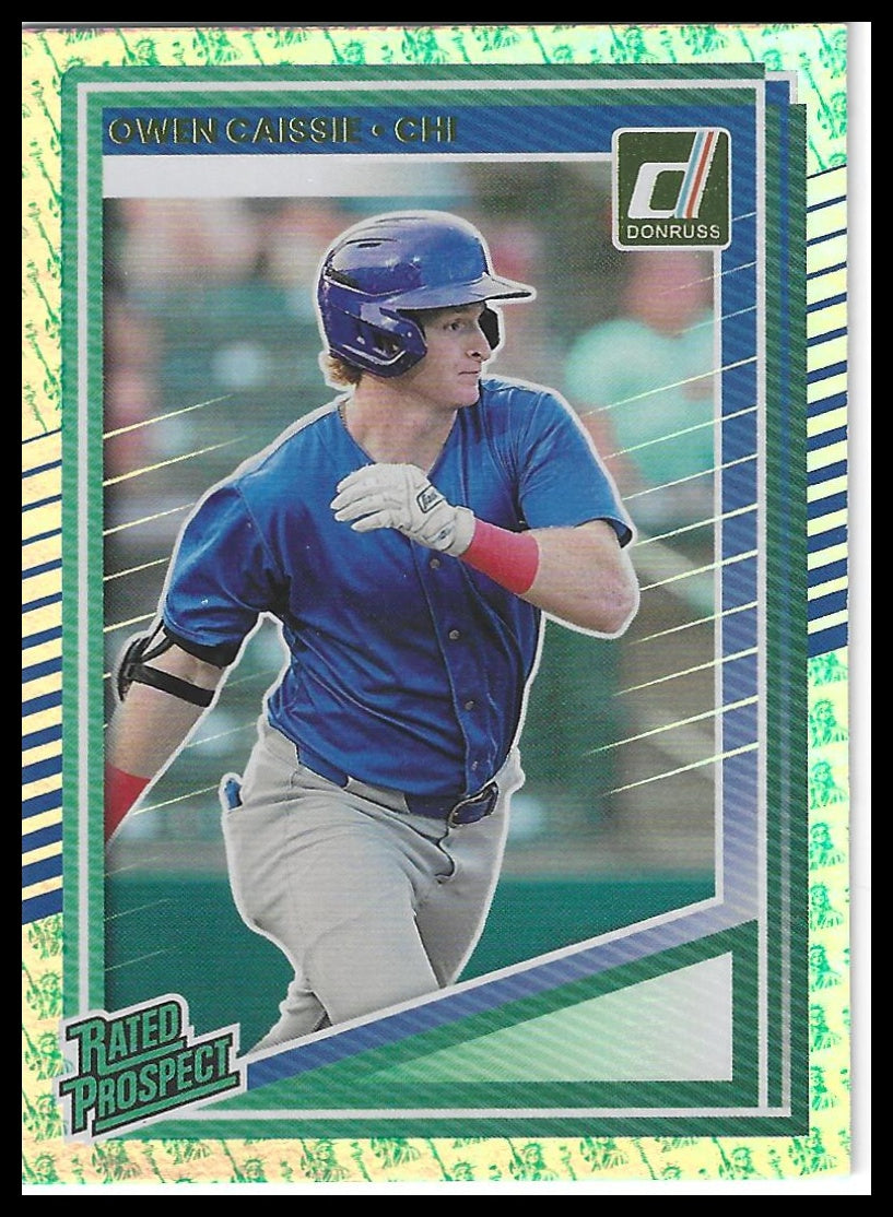 2025 Donruss #186 Owen Caissie Liberty