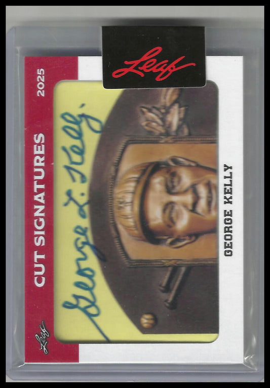 2025 Leaf - Cut Signature  #CS-GK2 George Kelly