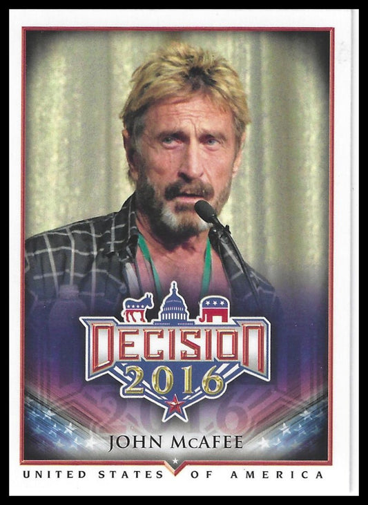 2016 Decision 2016 #14 John McAfee