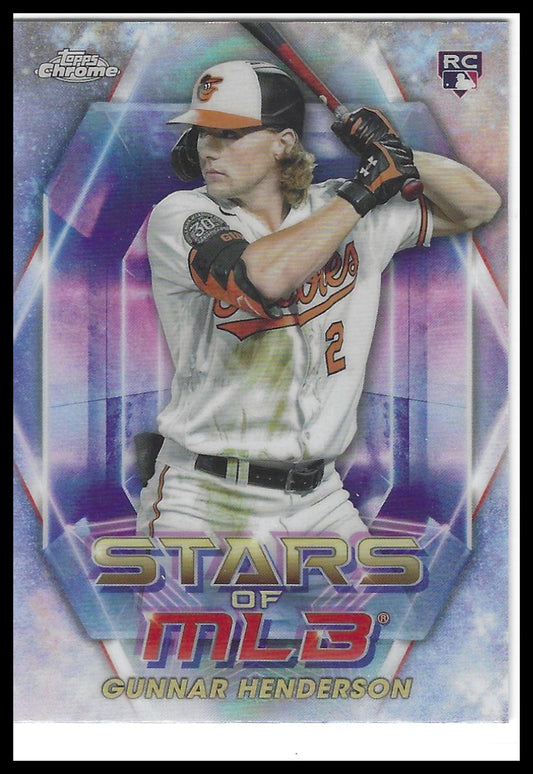 2023 Topps #SMLBC-37 Gunnar Henderson Stars of MLB Chrome