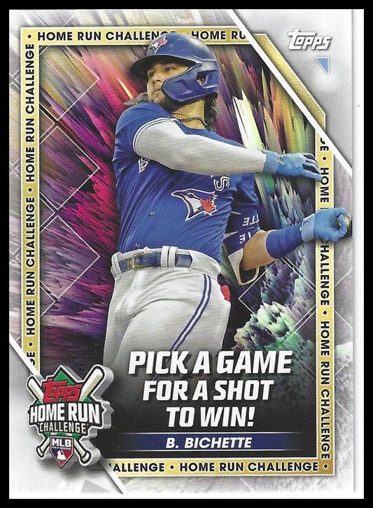 2023 Topps #HRC-17 Bo Bichette Home Run Challenge (Series Two)