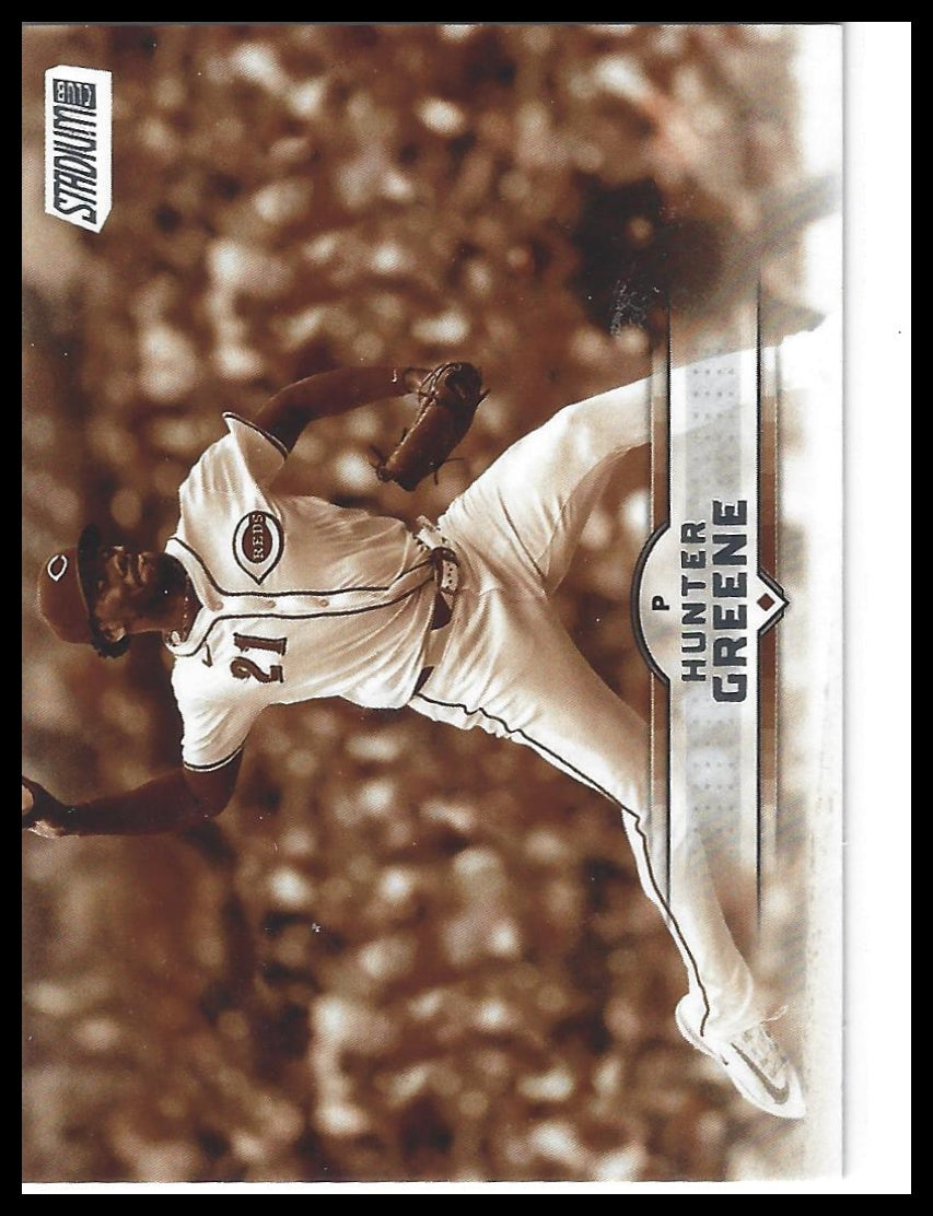 2025 Stadium Club #92 Hunter Greene Sepia