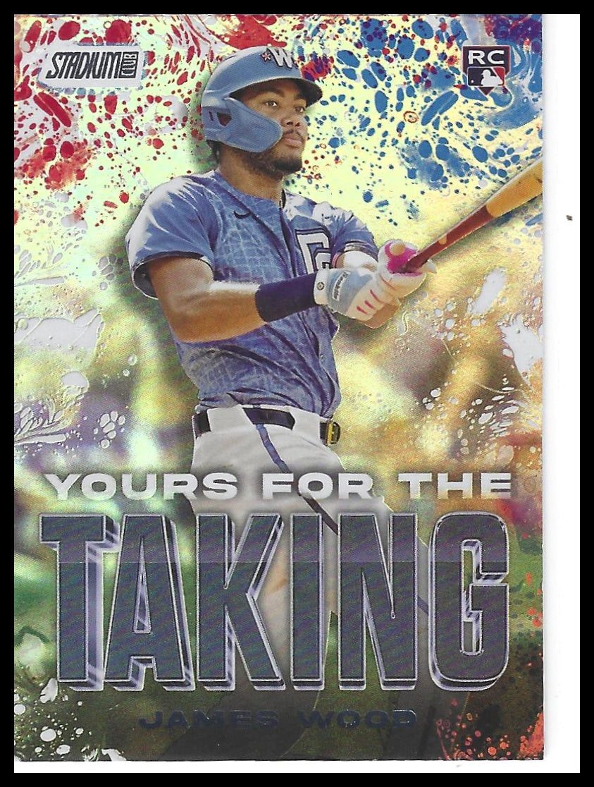 2025 Stadium Club #YK-1 James Wood Yours for the Taking