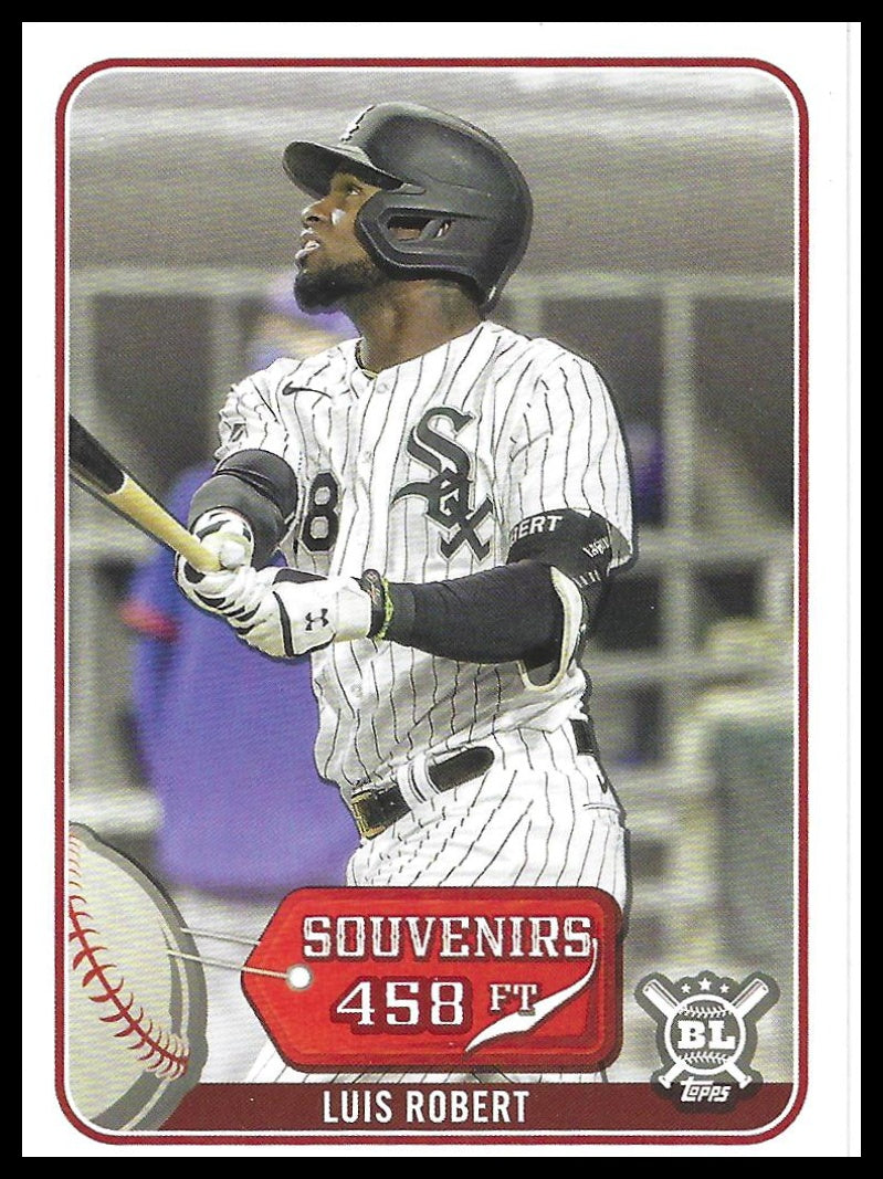 2021 Topps Big League #SO-10 Luis Robert Souvenirs