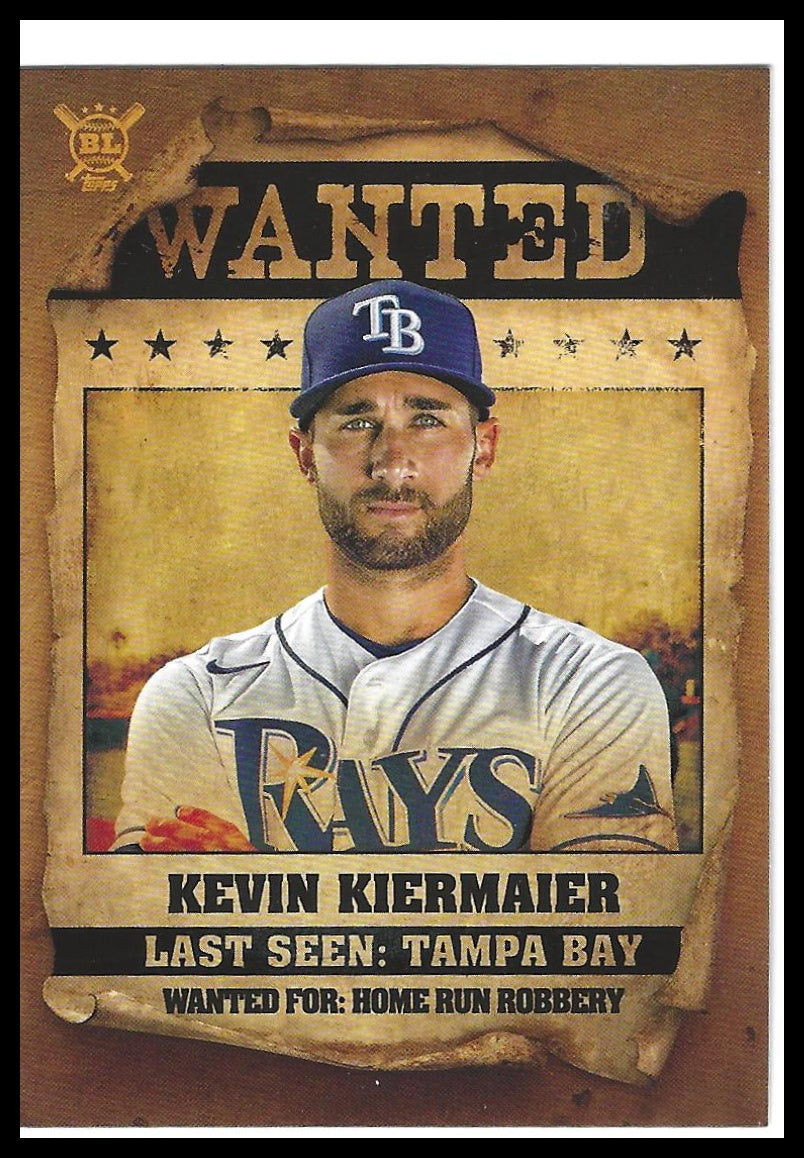 2021 Topps Big League #WT-14 Kevin Kiermaier Wanted