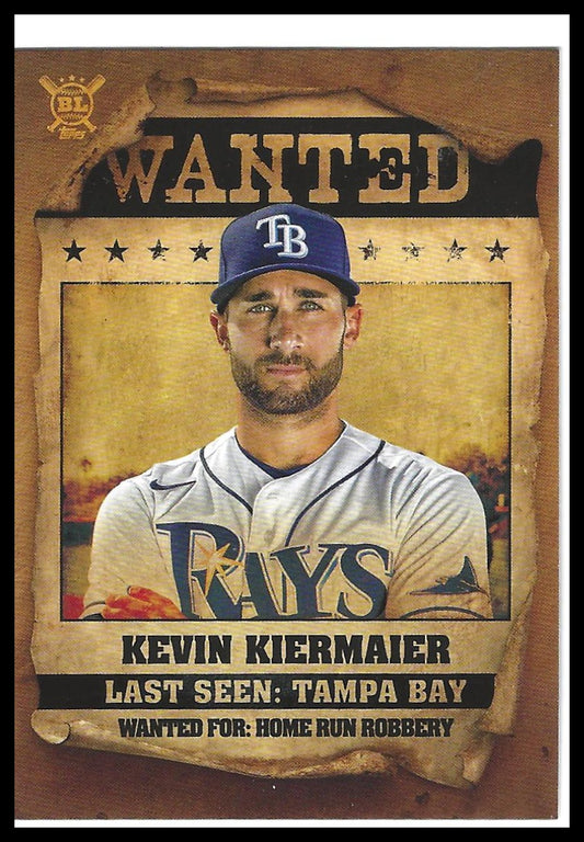 2021 Topps Big League #WT-14 Kevin Kiermaier Wanted