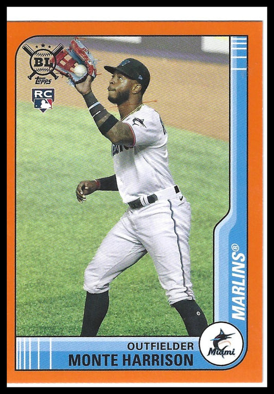 2021 Topps Big League #74 Monte Harrison Orange