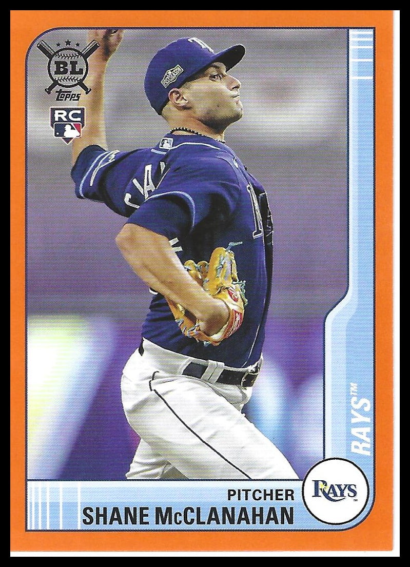 2021 Topps Big League #229 Shane McClanahan Orange