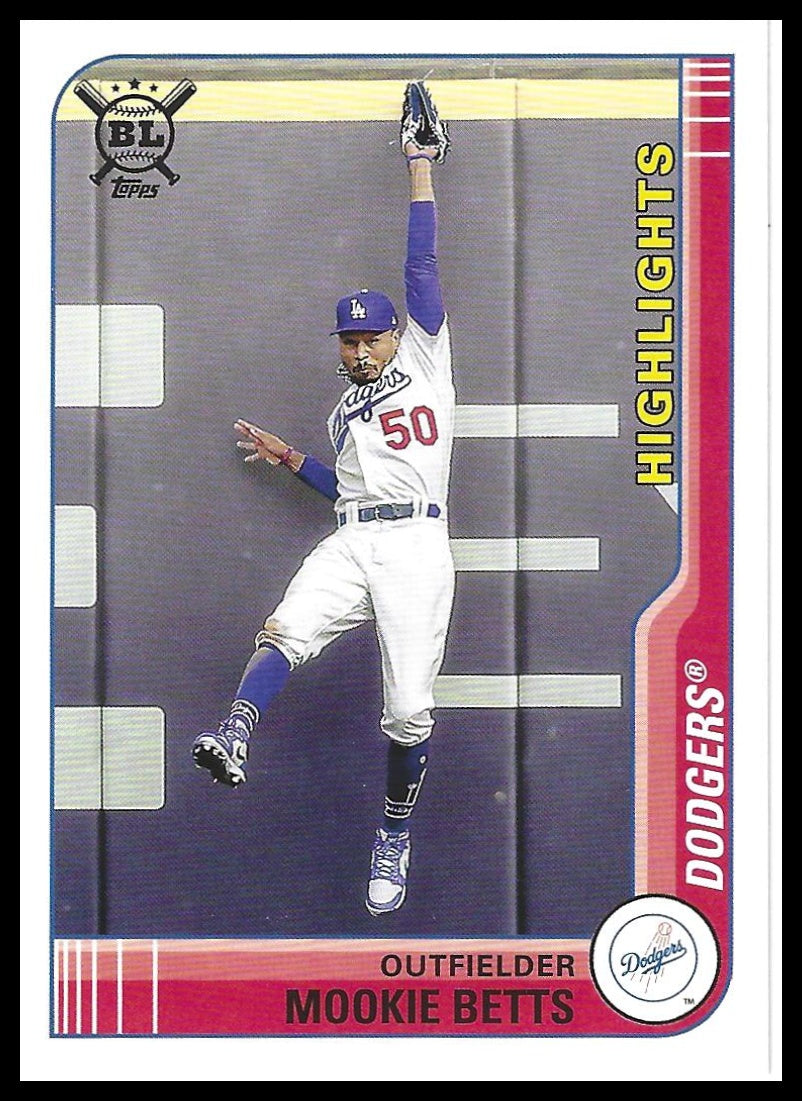 2021 Topps Big League #298 Mookie Betts