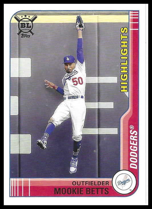 2021 Topps Big League #298 Mookie Betts