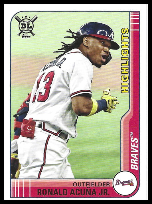 2021 Topps Big League #292 Ronald Acuña Jr.