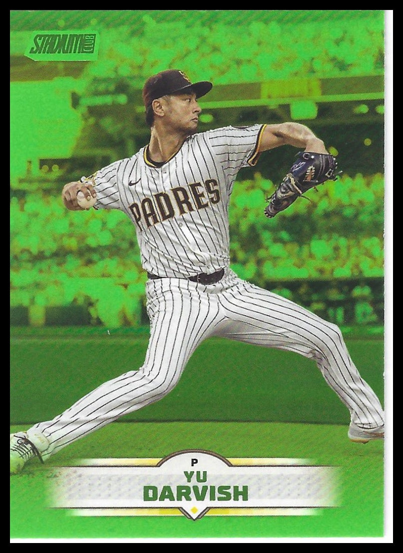 2025 Stadium Club #122 Yu Darvish Lime Green