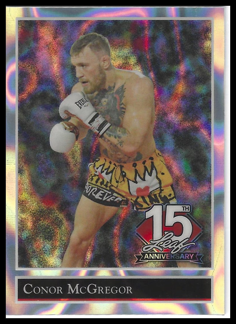 2025 Leaf National  -  Lava Silver #92B-32 Conor McGregor #/15