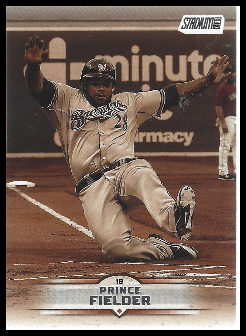 2025 Stadium Club #161 Prince Fielder Sepia