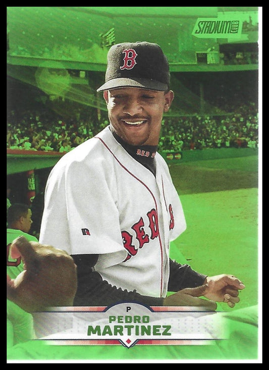 2025 Stadium Club #85 Pedro Martinez Lime Green