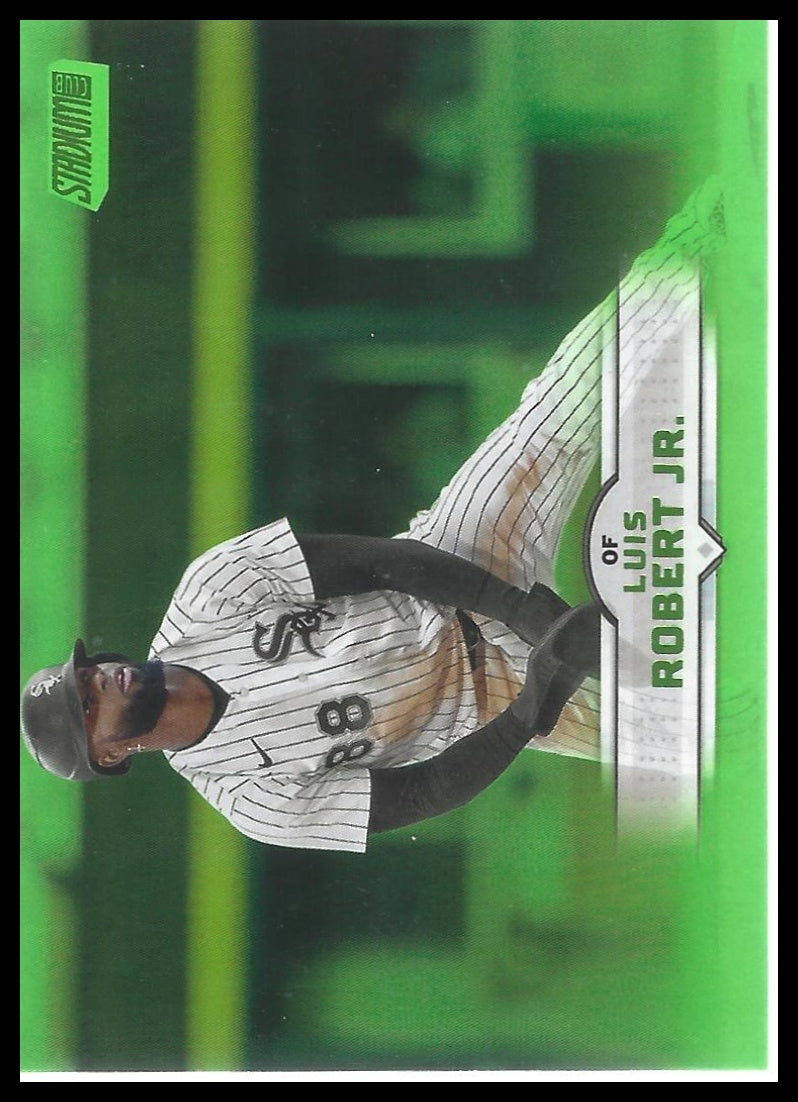 2025 Stadium Club #87 Luis Robert Jr. Lime Green