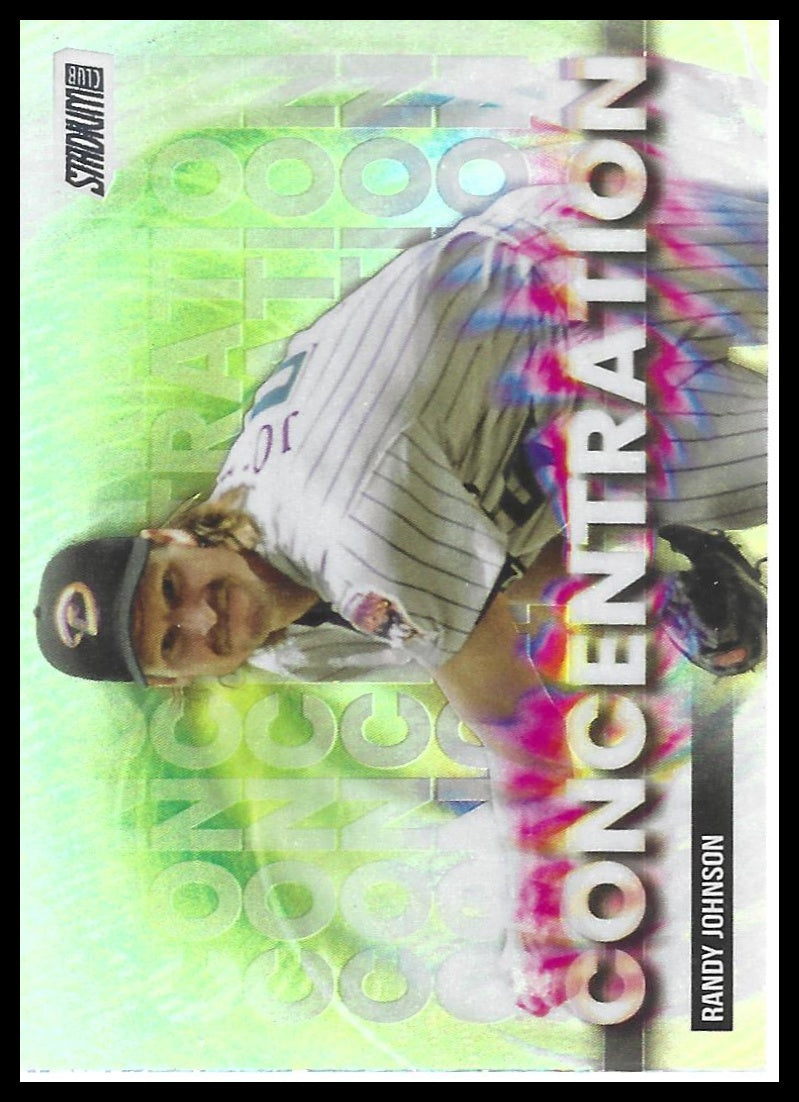 2025 Stadium Club #C-2 Randy Johnson Concentration