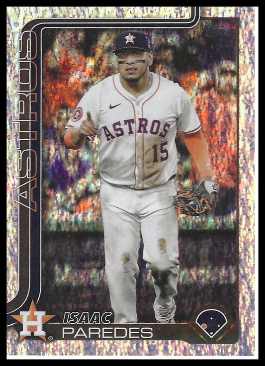 2025 Topps Update #US195 Isaac Paredes Holo Foil