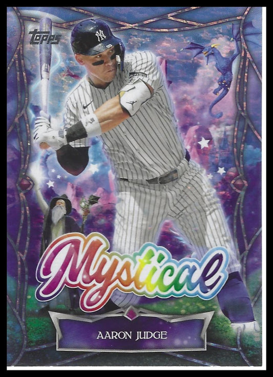 2025 Topps Update #MYS-18 Aaron Judge Mystical