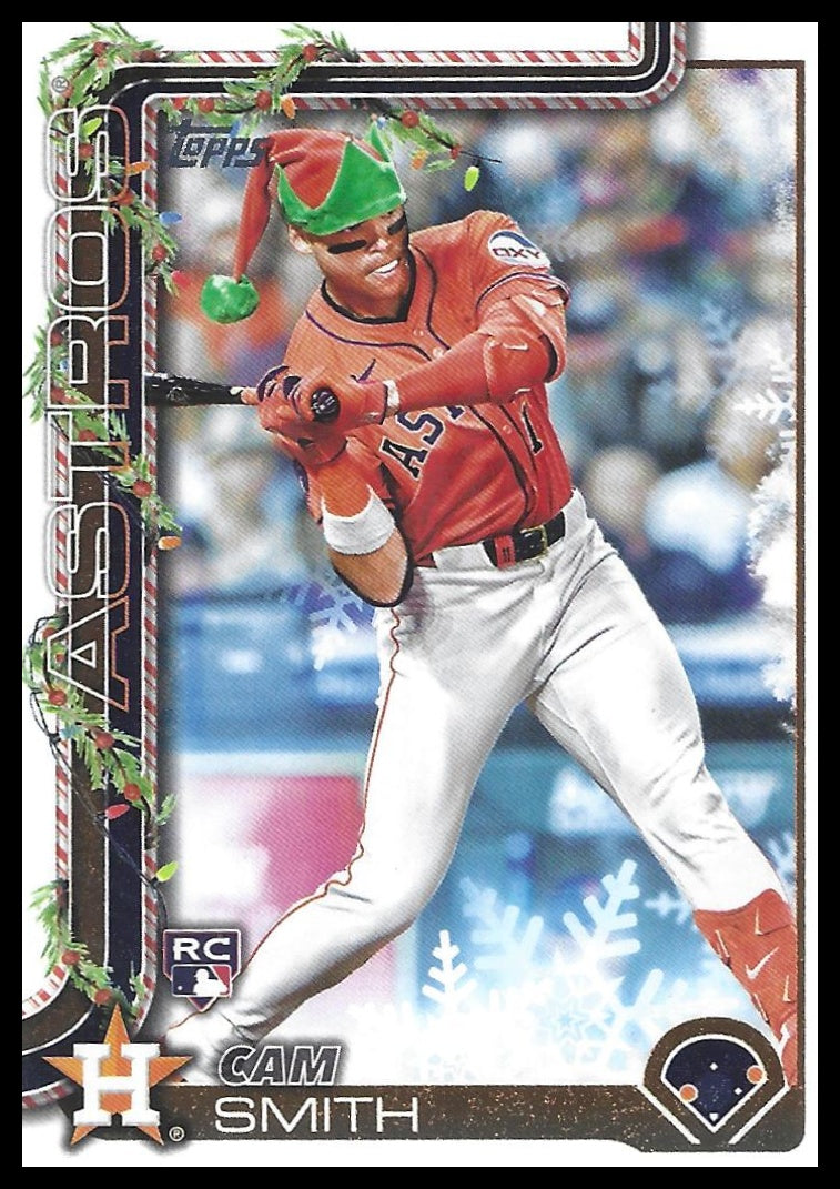 2025 Topps Holiday #H121 Cam Smith elf cap