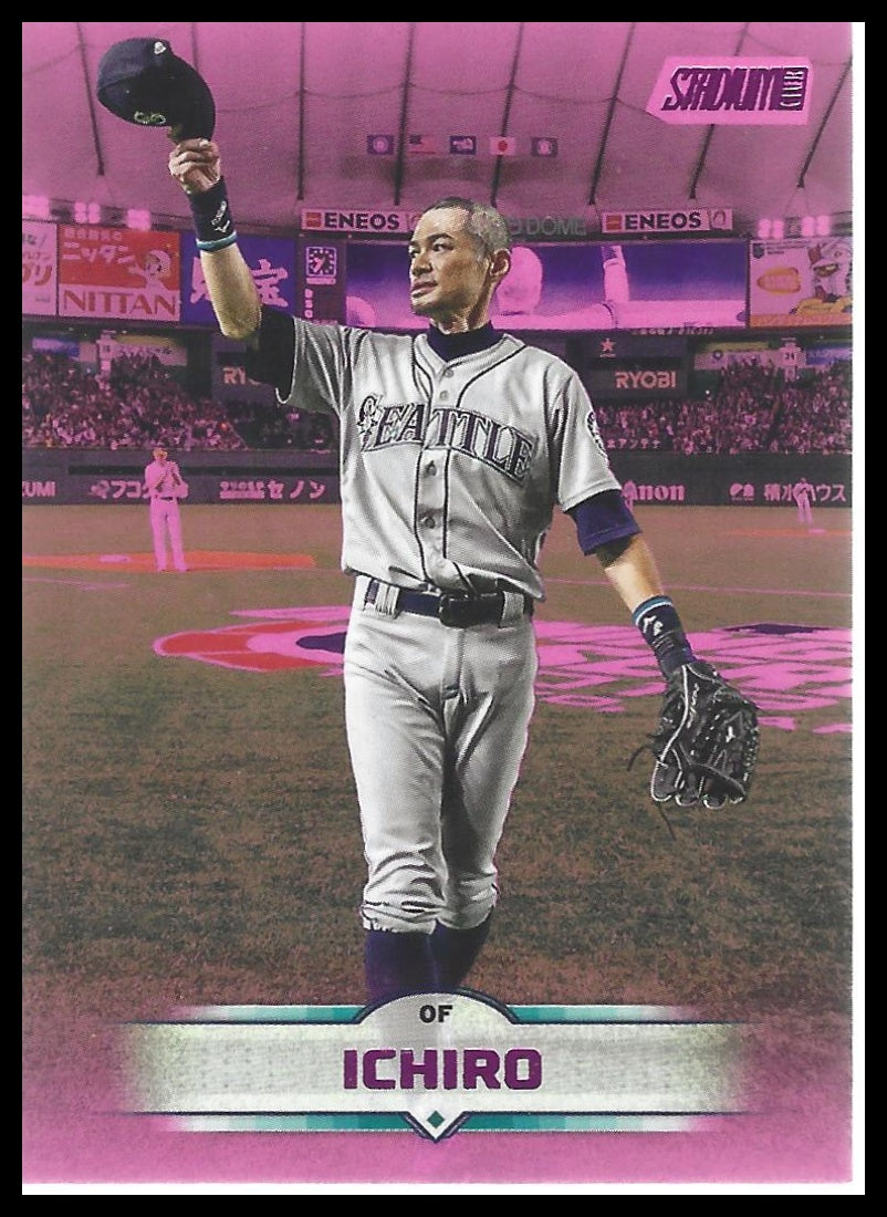 2025 Stadium Club #182 Ichiro Pink Foil