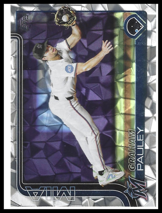 2025 Topps Update #US188 Graham Pauley Diamante Foil