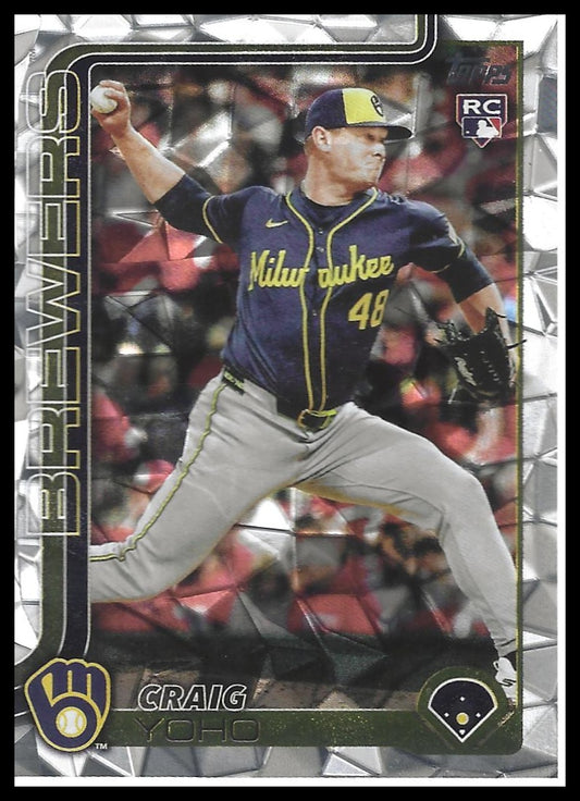2025 Topps Update #US261 Craig Yoho Diamante Foil