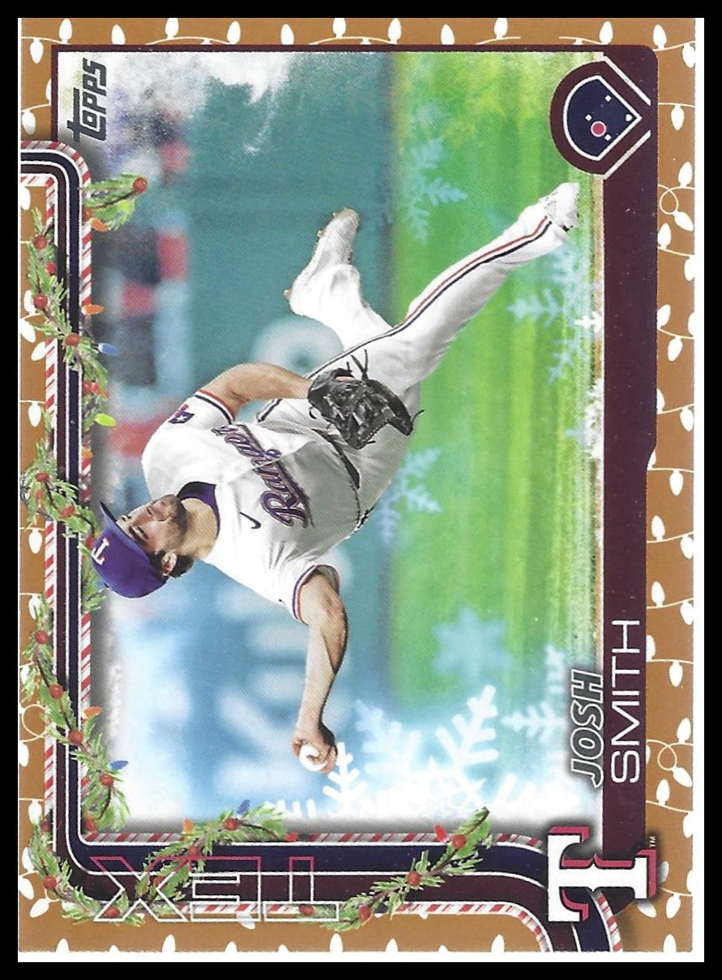 2025 Topps Holiday #H153 Josh Smith Gold Holiday Lights