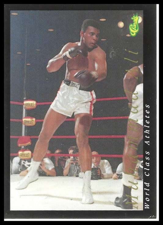 1992 Classic World Class Athletes #34 Muhammad Ali