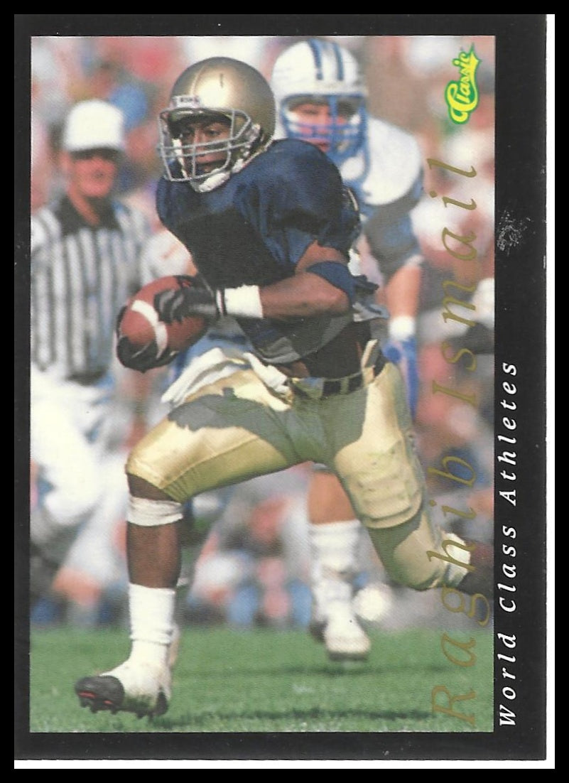 1992 Classic World Class Athletes #56 Raghib "Rocket" Ismail