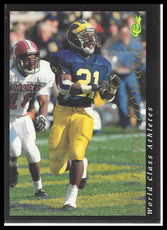 1992 Classic World Class Athletes #55 Desmond Howard