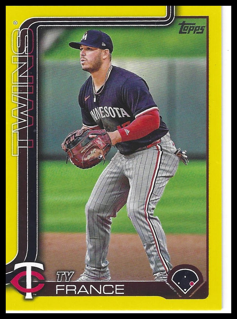 2025 Topps Update #US268 Ty France Yellow