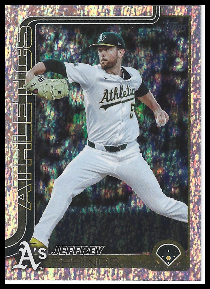 2025 Topps Update #US283 Jeffrey Springs Holo Foil