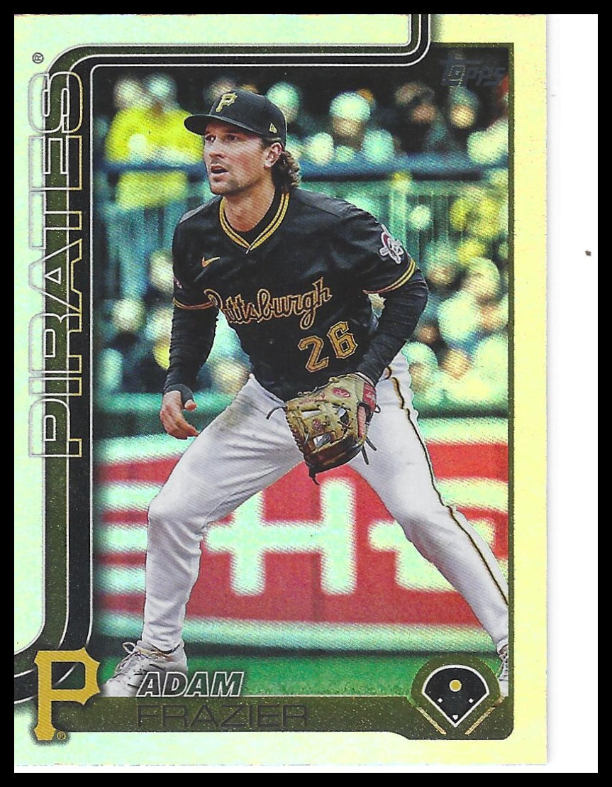 2025 Topps Update #US51 Adam Frazier Rainbow Foil
