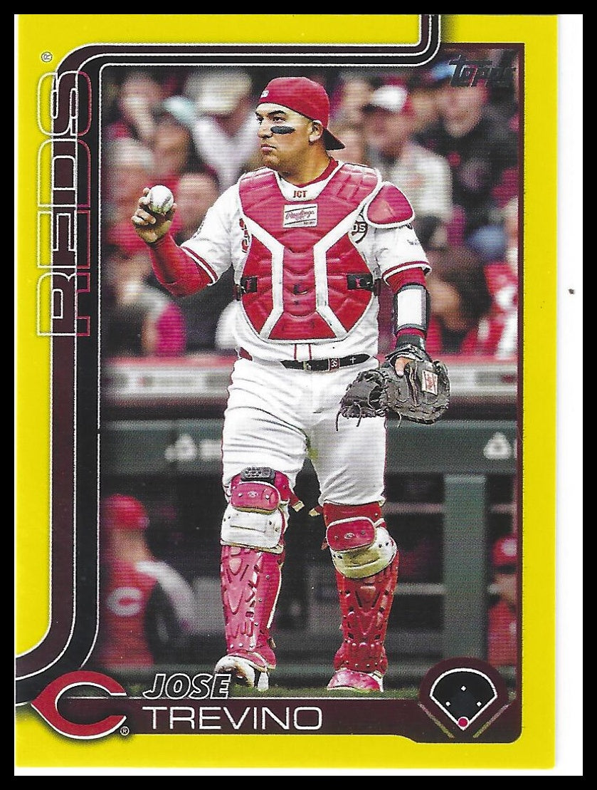 2025 Topps Update #US13 Jose Trevino Yellow