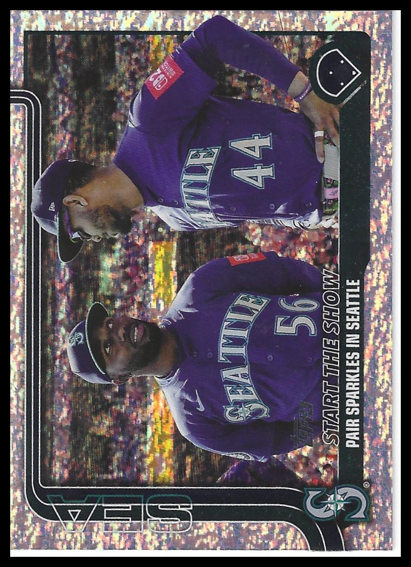 2025 Topps Update #US244 Julio Rodríguez / Randy Arozarena Holo Foil