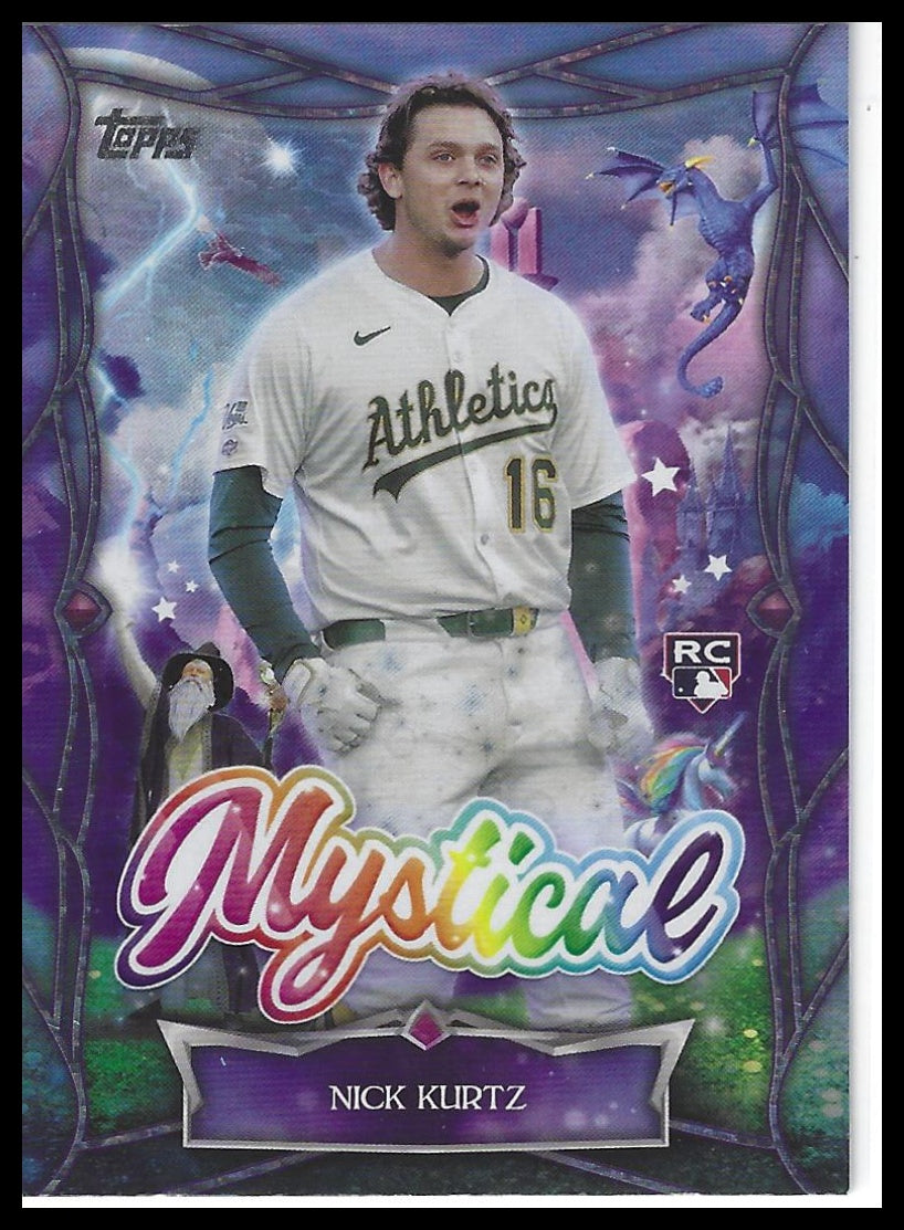 2025 Topps Update #MYS-17 Nick Kurtz Mystical