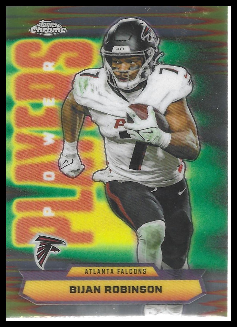 2025 Topps Chrome #PP-11 Bijan Robinson Power Players