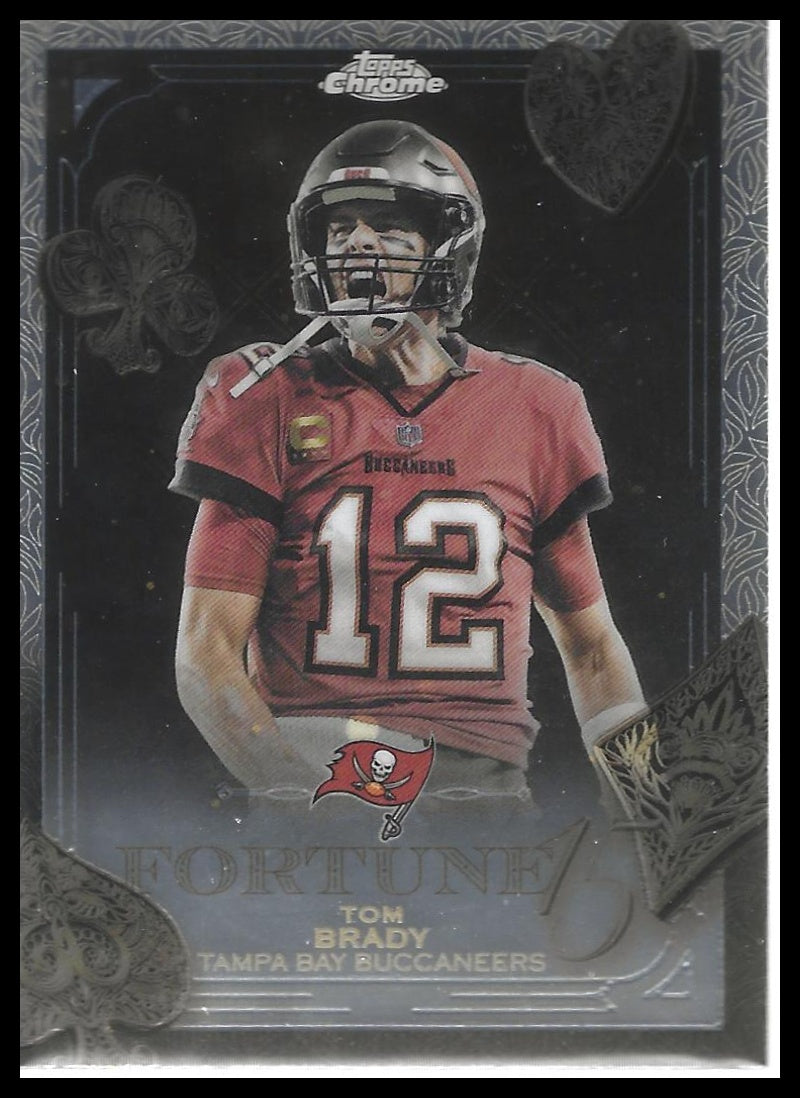 2025 Topps Chrome #F15-35 Tom Brady Fortune 15
