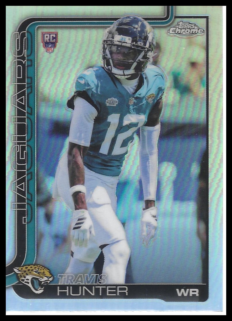 2025 Topps Chrome #332 Travis Hunter Refractor
