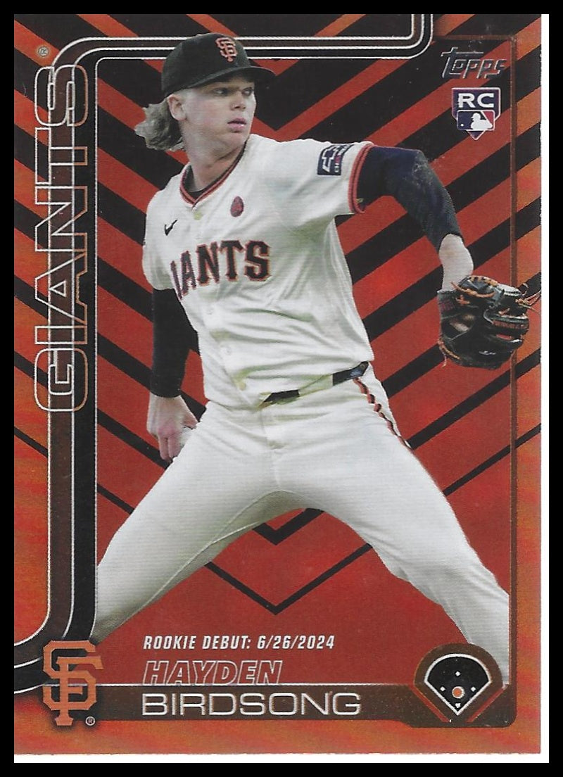 2025 Topps Update #US34 Hayden Birdsong Holiday
