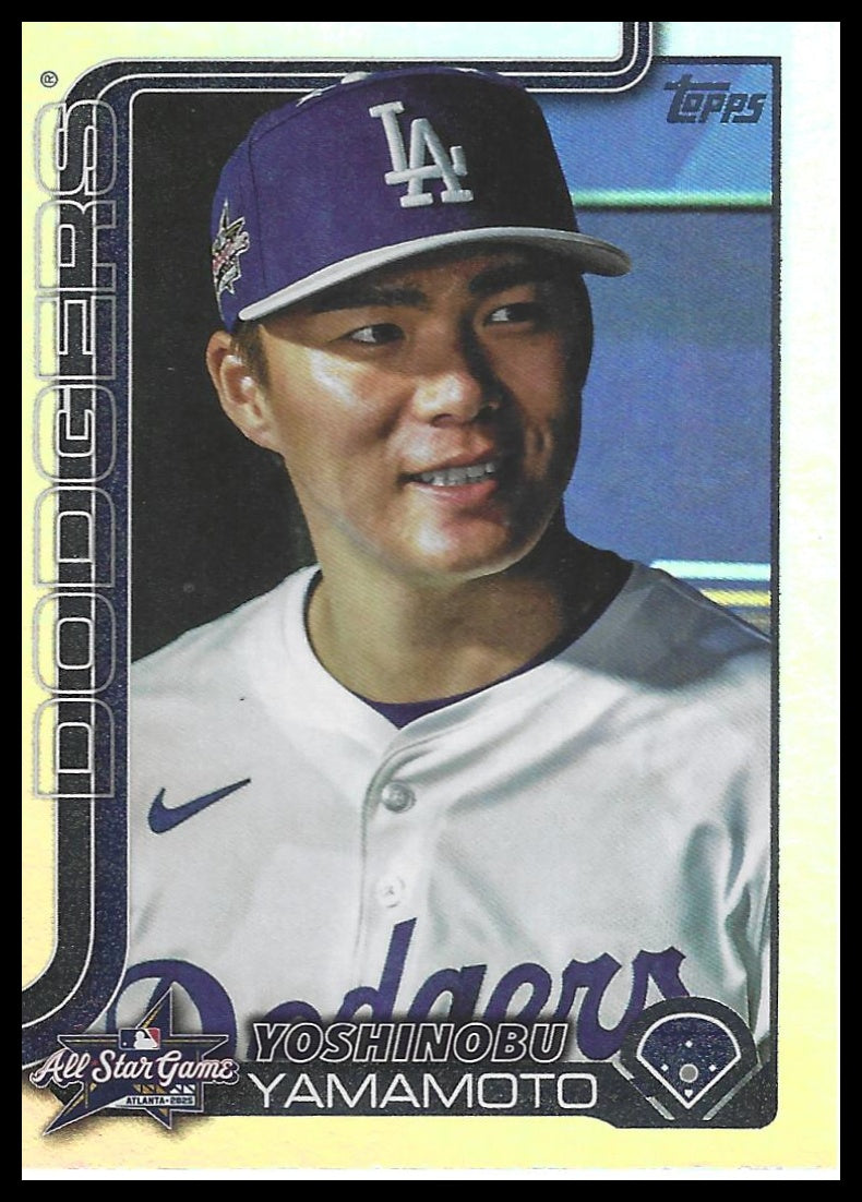 2025 Topps Update #ASG-32 Yoshinobu Yamamoto 2025 All-Star Game