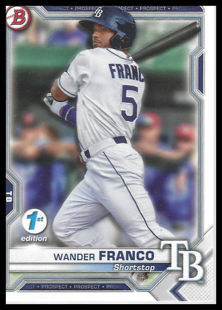 2021 Bowman 1st Edition #BFE-57 Wander Franco