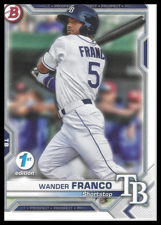 2021 Bowman 1st Edition #BFE-57 Wander Franco