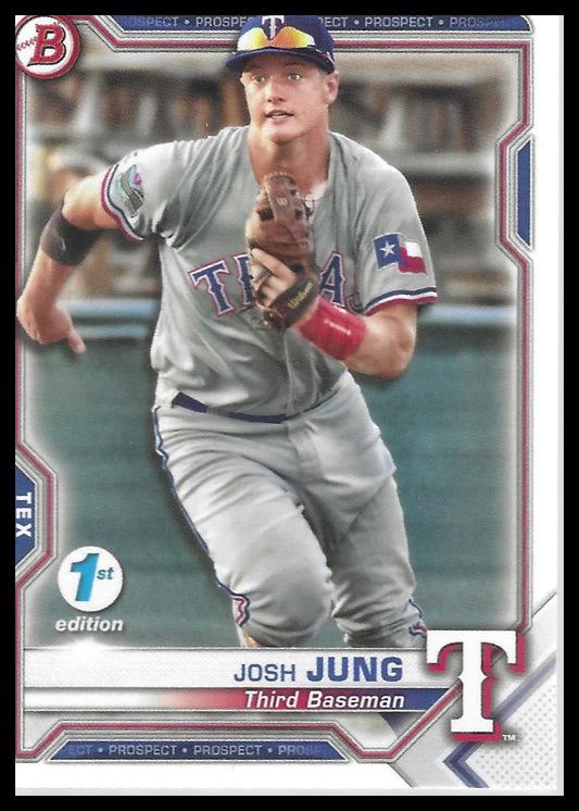 2021 Bowman 1st Edition #BFE-38 Josh Jung